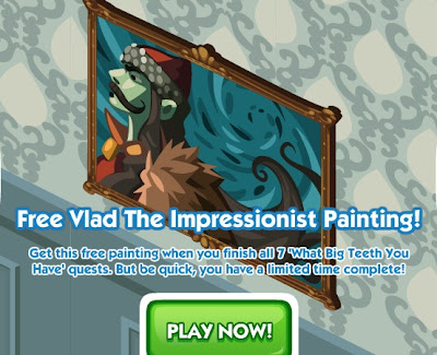 Vlad the Impressionist painting at The Sims Social