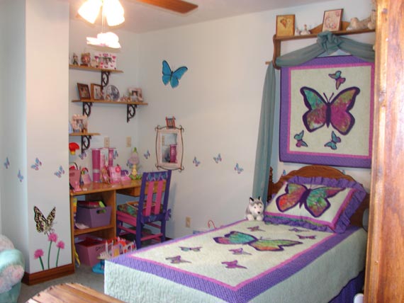 Girl Butterfly Room