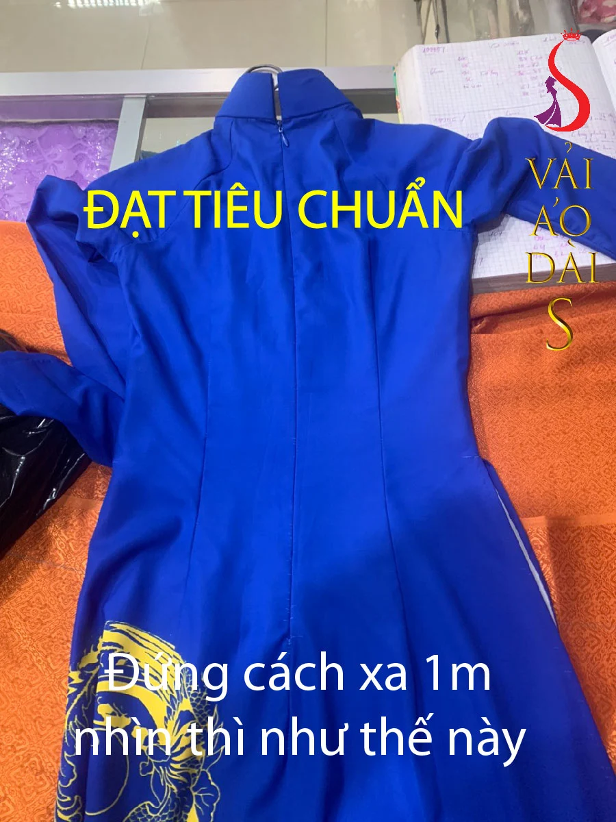 Kỹ thuật may áo dài in đúng tiêu chuẩn