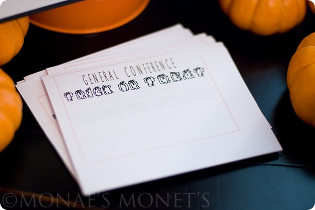 trick or treat papers blog