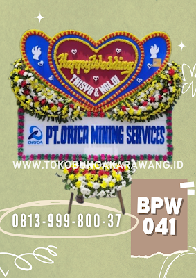 BUNGA PAPAN WEDDING KARAWANG