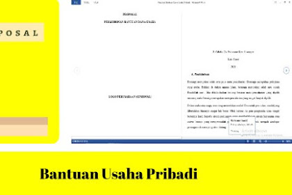 Proposal Bantuan Dana Usaha Pribadi: Cara Mendapatkan Modal untuk Usaha Kecil