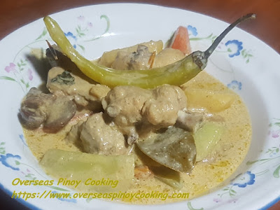 Pinoy Creamy Pork and Chicken Curry