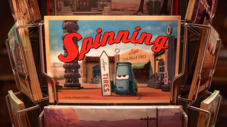 Cars Toons: Spinning (2013)