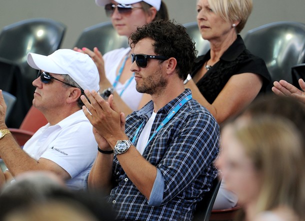 After Ana Ivanovic followed boyfriend Adam Scott around Royal Melbourne at