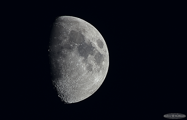 La Lune au téléobjectif