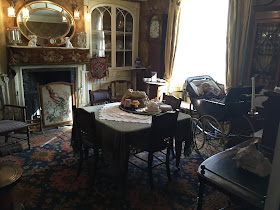 inside a 1900 town house in Beamish