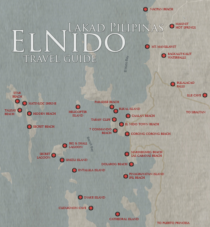 EL NIDO  Travel Guide + Itinerary + Budget  Lakad Pilipinas