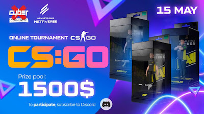 Online CS:GO Tournament. prize pool -  15000$. Start 15 May 2022
