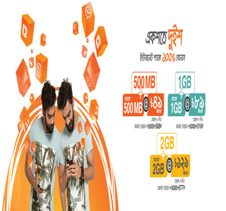 Banglalink 100% Data Bonus Offer