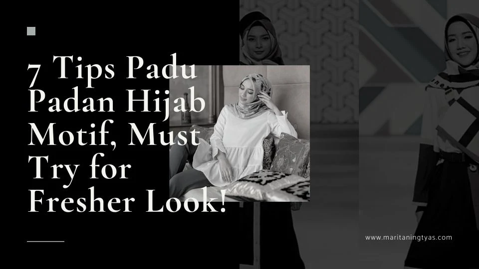 padu padan hijab motif