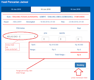 tiket resmi kapal laut pelni