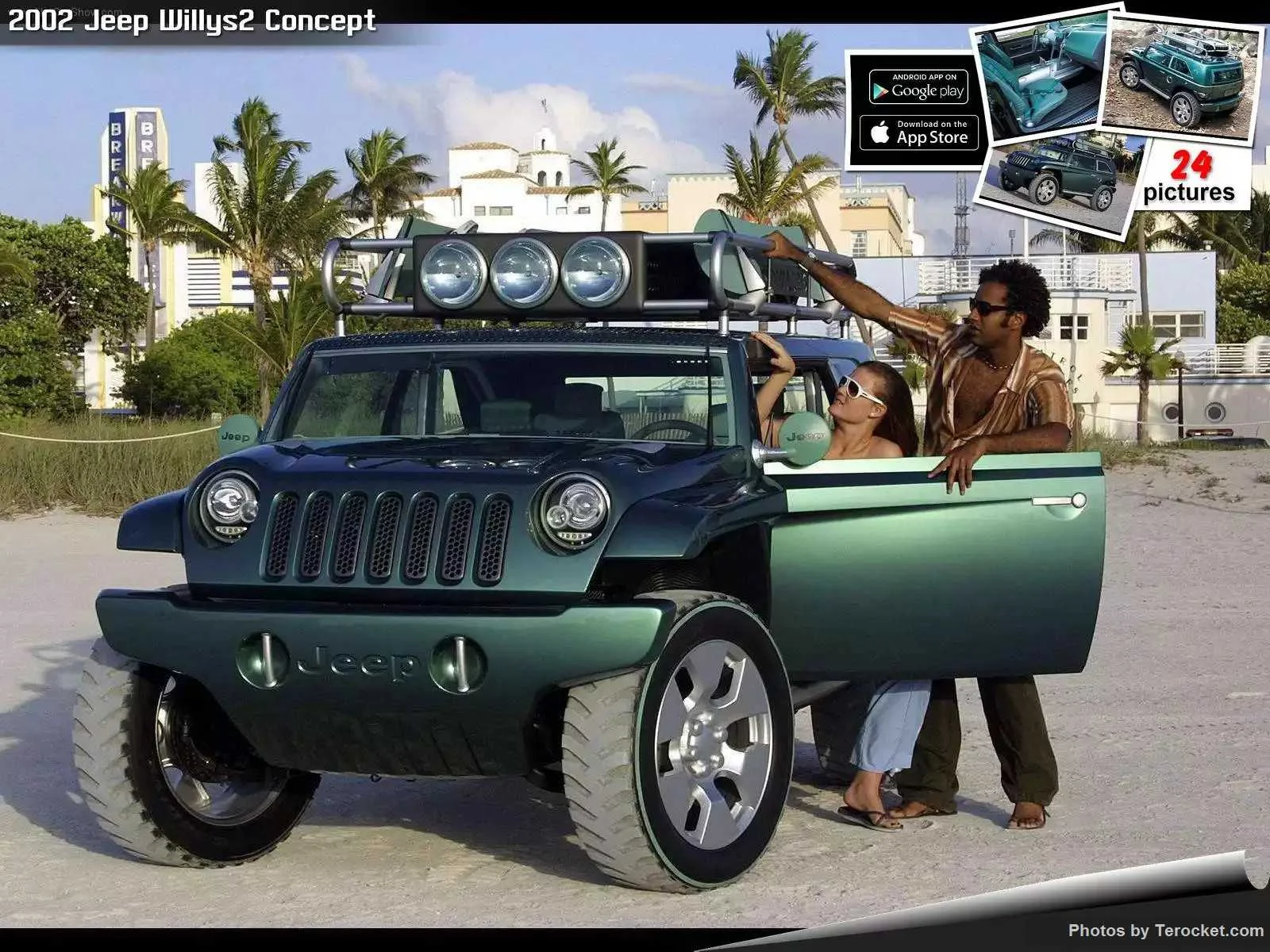 Hình ảnh xe ô tô Jeep Willys2 Concept 2002 & nội ngoại thất