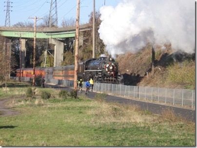 IMG_1020 Spokane, Portland & Seattle A-1 4-8-4 #700 in Portland, Oregon on December 5, 2009