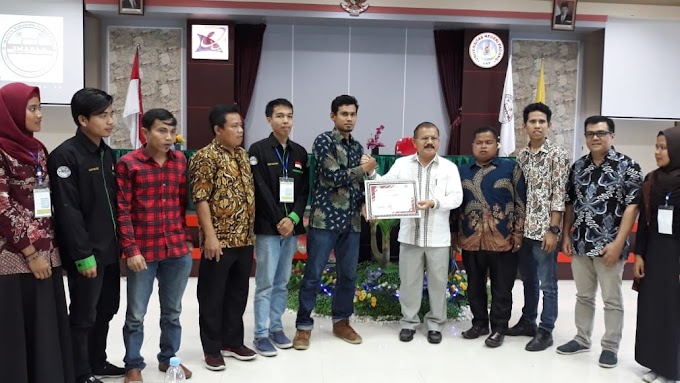 Usai Bersilaturahmi, Bupati Ali Mukhni Jadi Nara Sumber Diklat Kepemimpinan Dasar, IMAPAR UNP Padang 