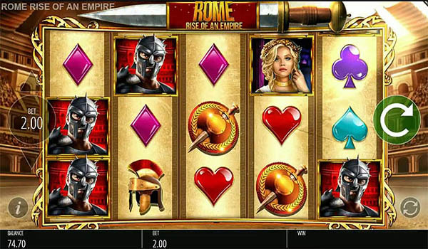 Main Gratis Slot Indonesia - Rome Rise of an Empire (Blueprint Gaming)