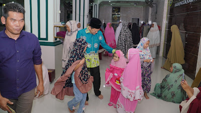 Sambut Ramadhan Masyarakat Salo Silahturahmi dengan Pj Bupati Kampar 