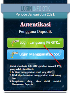 Login Langsung ke GTK 2021