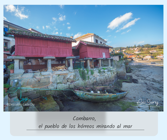 Combarro, el pueblo de los hórreos mirando al mar