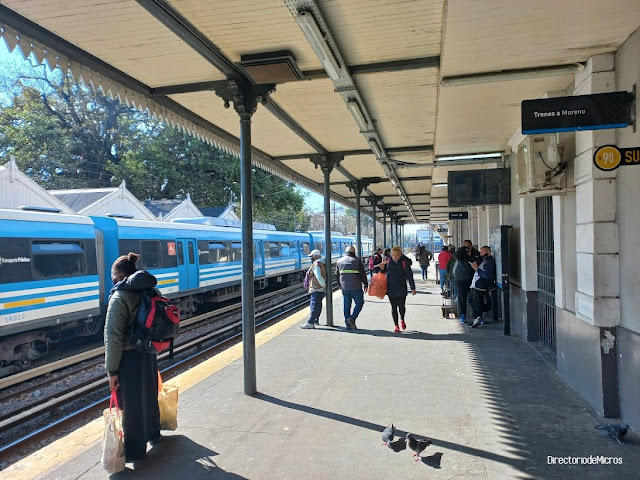 Estación Flores Estación de trenes Flores, Ferrocarril Sarmiento