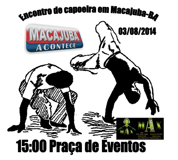 Encontro de capoeira 2014 em Macajuba!