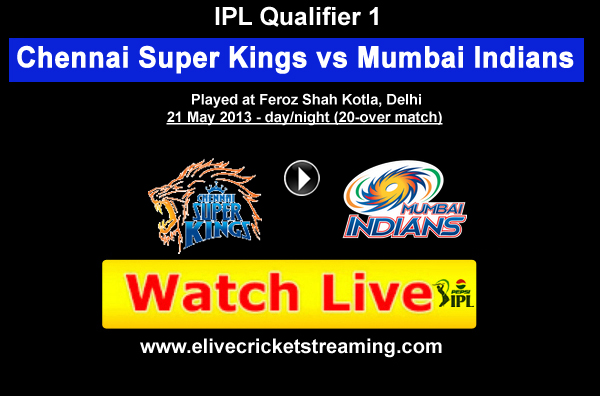 IPL Live: Chennai vs Mumbai live streaming IPL 2013