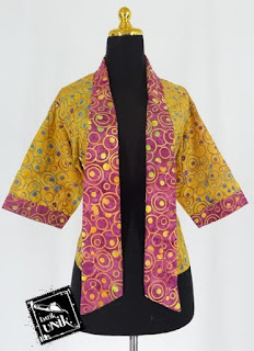 Bolero Batik Modern Elegan