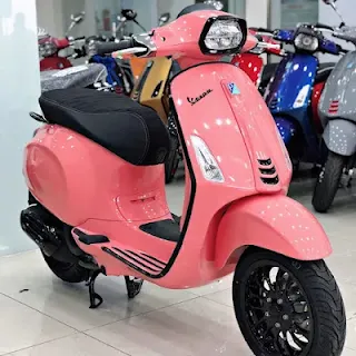 Vespa Sprint Màu Hồng