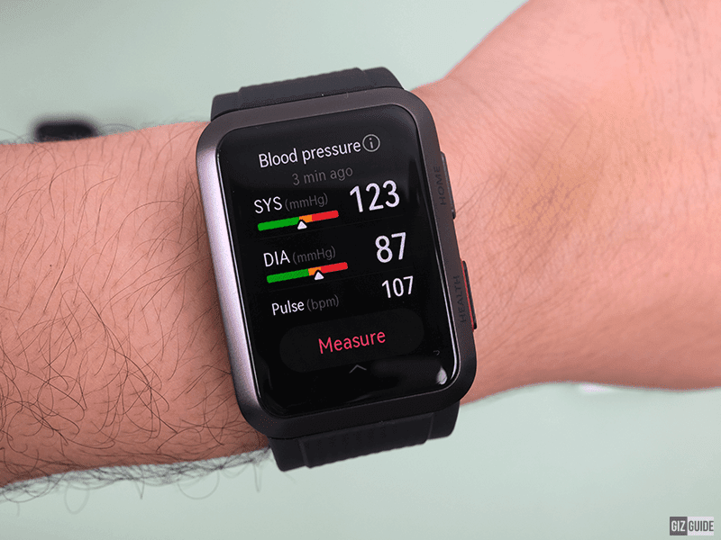 It is the first smartwatch to measure blood pressure in the Philippines