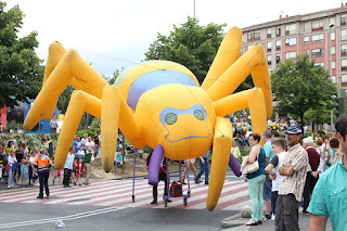 Comienzo de las fiestas de Barakaldo 2015