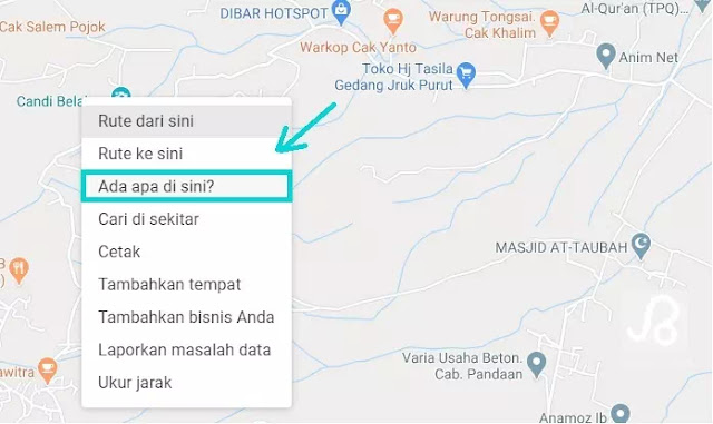 Cara Mencari Koordinat Lintang dan Bujur di Google Maps-1