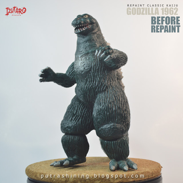 King Kong vs Godzilla Vintage Toy Figure | ゴジラ | Commission Work by Izutaro