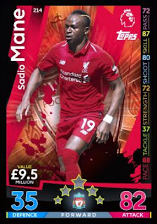 Match Attax 2018 2019 Liverpool FC Premier League Set