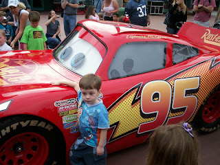 Disneyworld Orlando MGM Studios Alberto and Cars McQueen real!