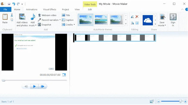 Windows Movie Maker - Daftar Aplikasi Edit Video Vlog untuk Laptop Gratis