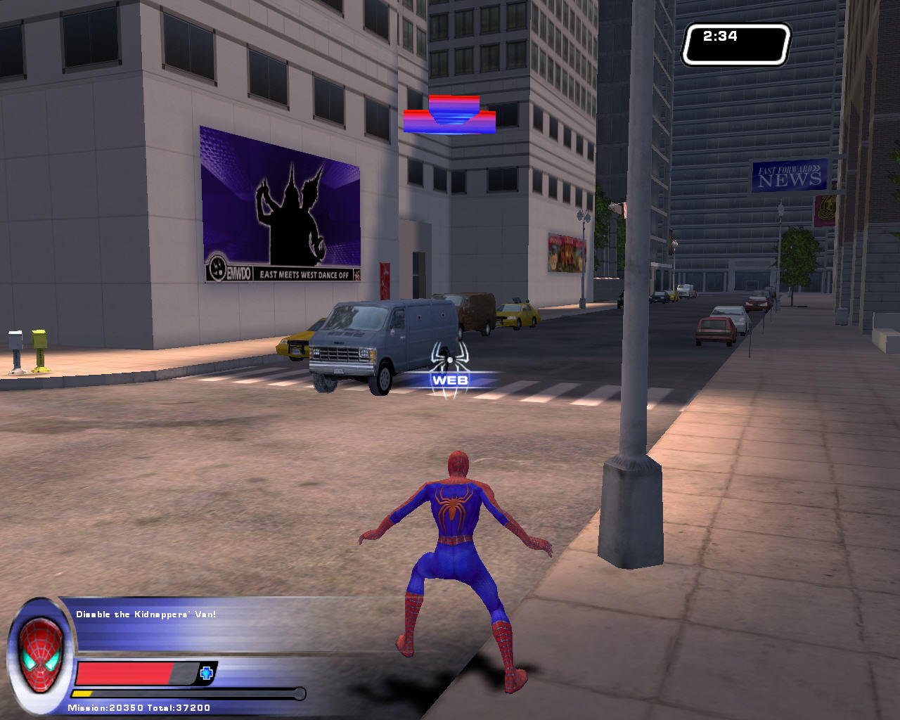 Spiderman 2 Game ScreenShot