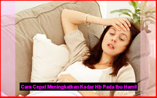 Tips Cepat Meningkatkan Kadar Hb Pada Ibu Hamil