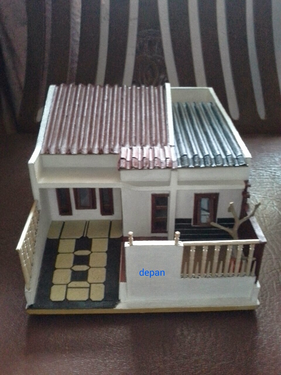  Maket  Miniatur Rumah  Kardus  Maket  Miniatur Rumah  Kardus 