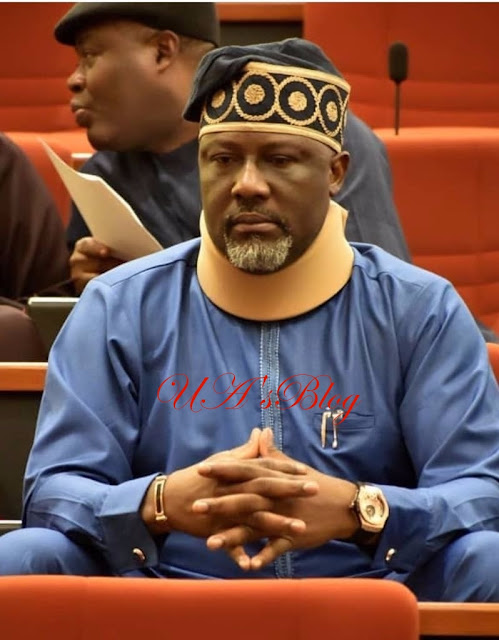 The Moment Saraki Sent Dino Melaye Back To His Seat At The Senate (Video)