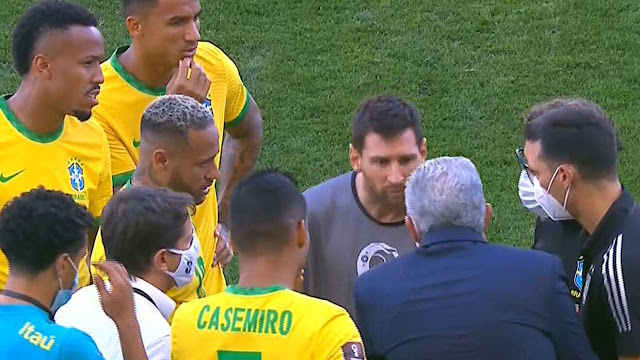 Neymar, Messi and Brazil players seeking explanations from health officials