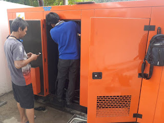 JASA SERVICE GENSET  AREA TELUKNAGA TANGERANG