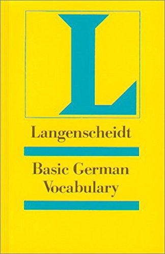 Basic German Vocabulary - Free PDF
