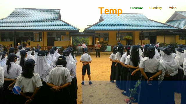 Anggota Polsek Silat Hilir Sampaikan Amanat Kapolres di Sekolah