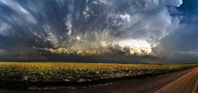 Subhanallah! Gambar Awan Seram Di Langit