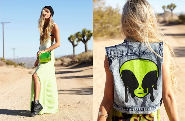 Nasty Gal Coachella 2013 Lookbook featuring Pia Mia Perez