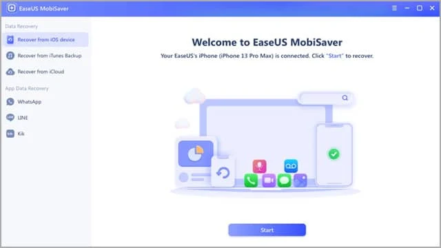 برنامج EaseUS MobiSaver