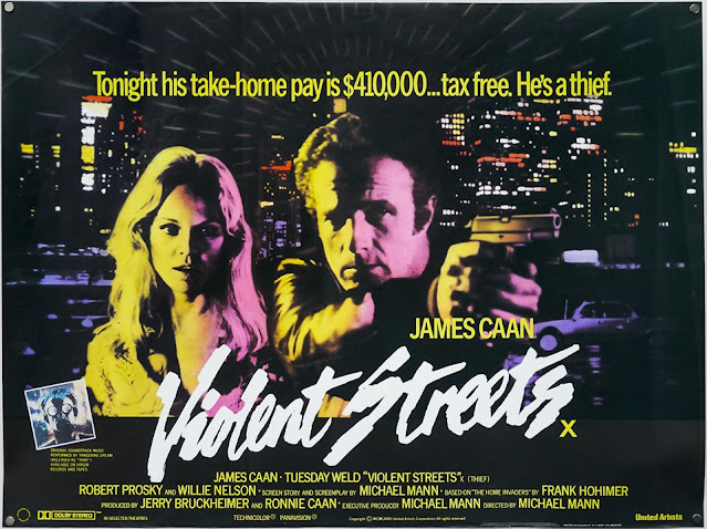 Thief: British Quad poster (Re-titled: Violent Streets)