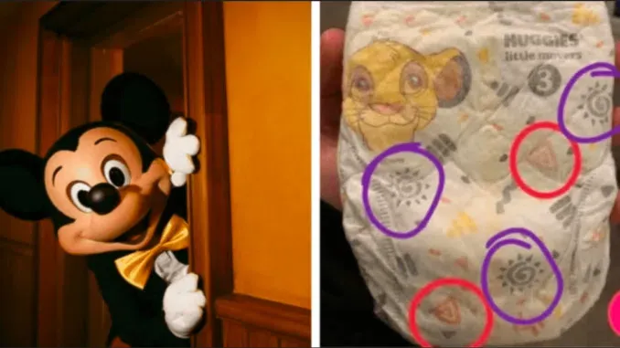 Huggies Says Pedophile Code Symbols on Disney Diapers Are Meant To Be ‘Fun and Playful’