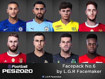 PES 2020 Facepack No.6 by L.G.R Facemaker