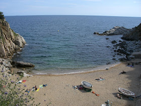 Es Codolar beach in Tossa de Mar
